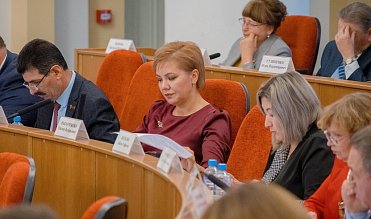 Заседание Законодательного Собрания Оренбургской области 